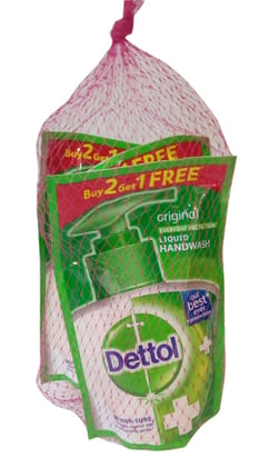 Dettol Liquid Handwash - Original, 525ml Promo Pack