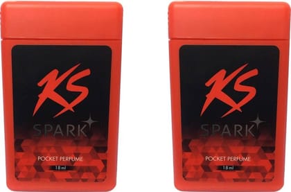 Kamasutra SPARK POCKET PERFUME (PACK OF 2) Pocket Perfume - For Men & Women (18 ml, Pack of 2)