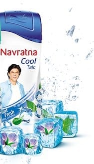 Navratna Mint Fresh Talc, 200gm