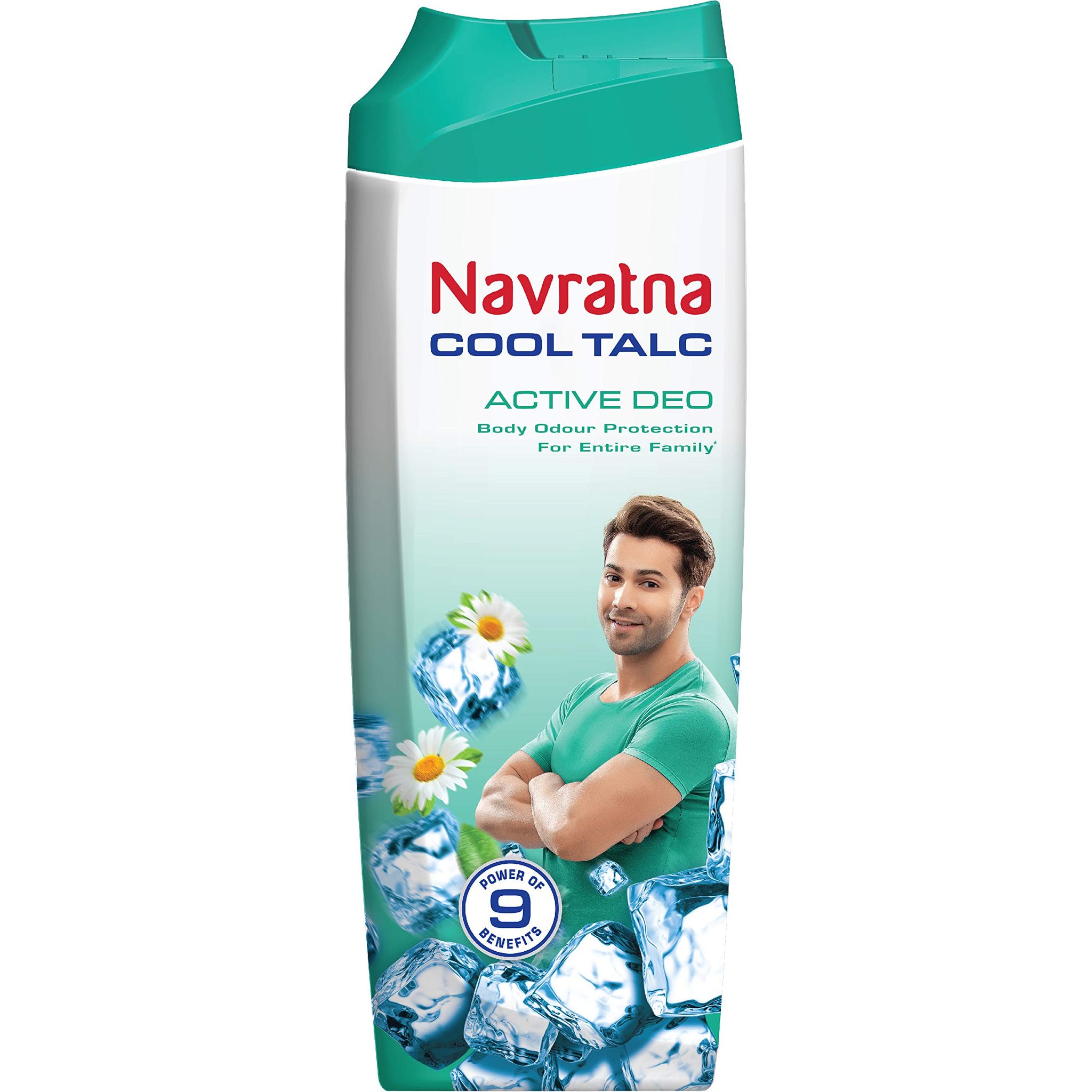 Navratna Cool Active Deo for Unisex, 400g