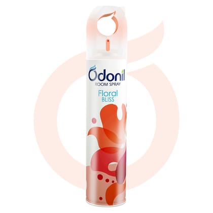 Odonil�Room�Air Freshner�Spray, Floral Bliss - 220 ml | Nature Inspired Fragrance for Home & Office | Long Lasting Fragrance