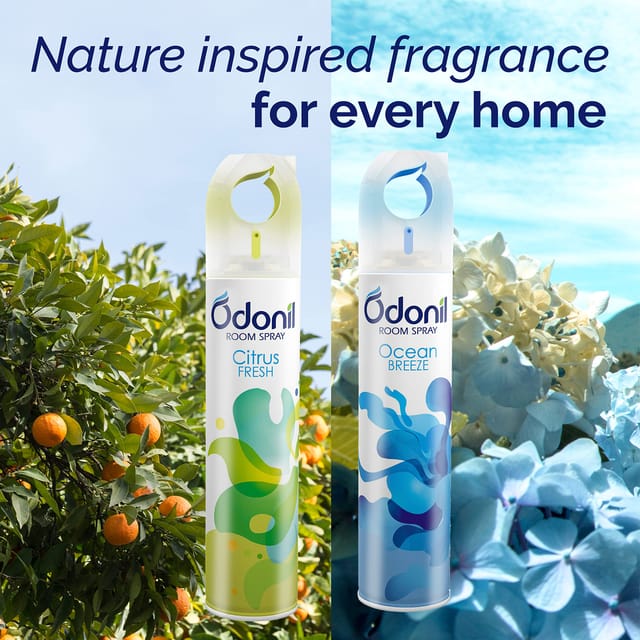 Odonil Room Air Freshner Spray - 440ml Combo (Pack of 2, 220ml