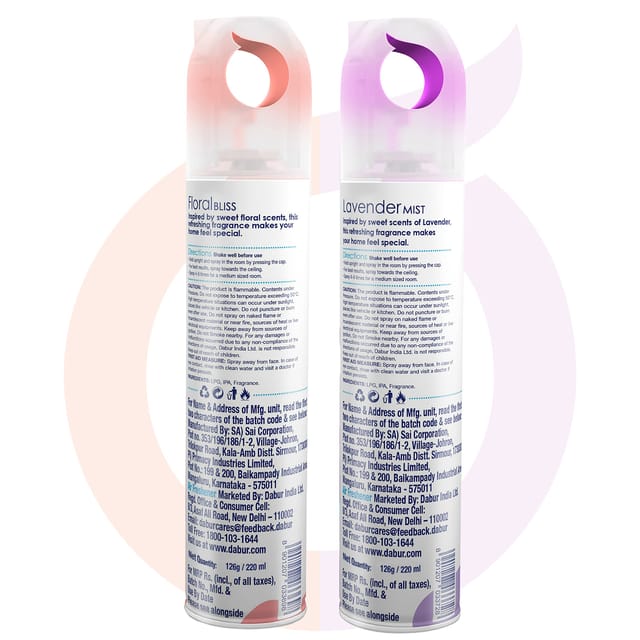 Odonil Room Air Freshener Spray - 440ml Combo (Pack of 2, 220ml