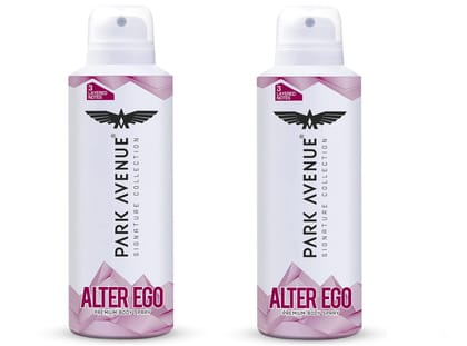 Park Avenue Signature Collection Alter Ego Premium Body Spray For Men,150 ML(Pack of 2)