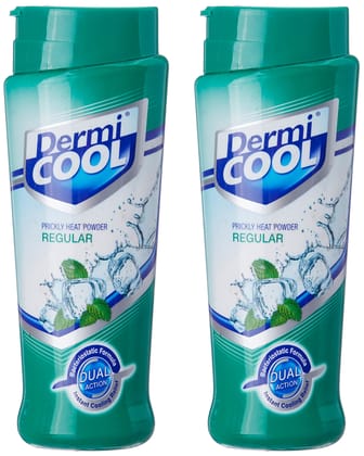 Dermicool Prickly Heat Powder - 150 g (Pack Of 2)