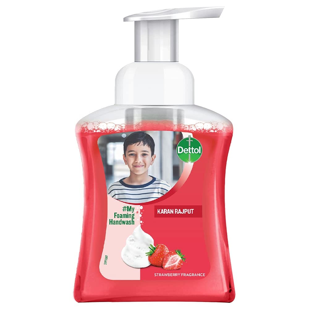 Dettol Foaming Handwash Pump � Personalized, 250ml (Strawberry), Pink