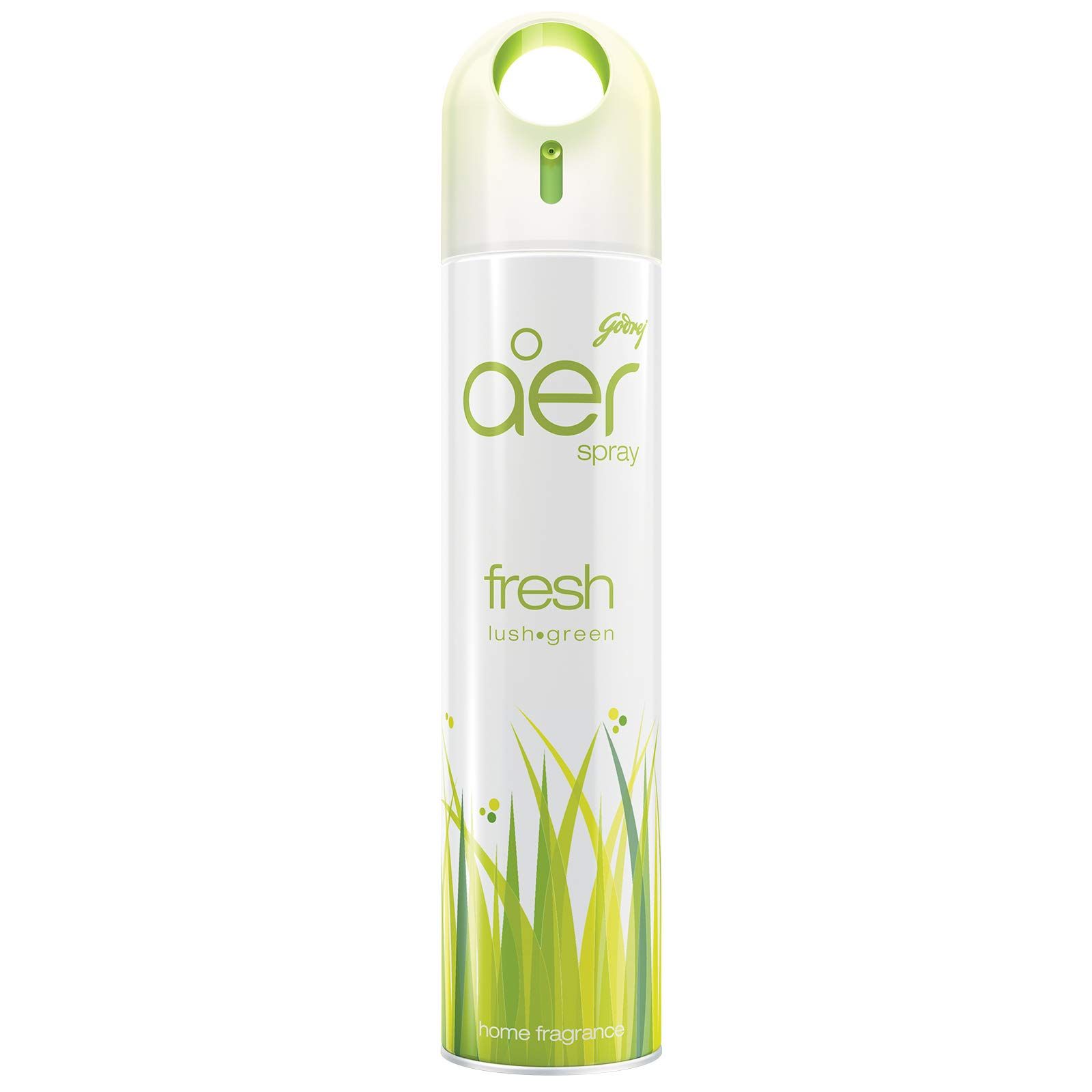 Godrej aer Spray | Room Freshener for Home & Office - Fresh Lush Green (220 ml) | Long-Lasting Fragrance