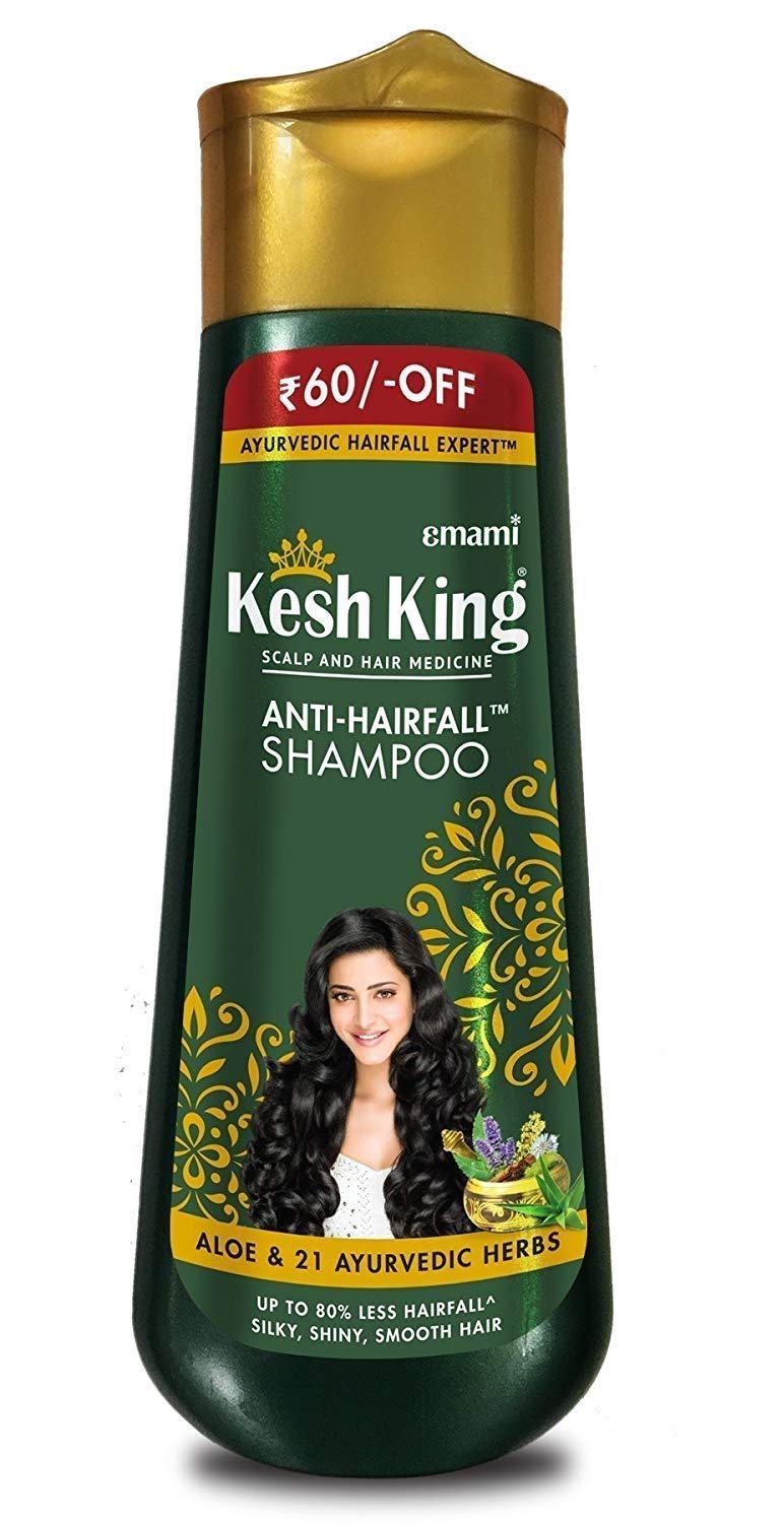 Kesh King Anti Hairfall Shampoo with aloe and 21 herbs, 200ml