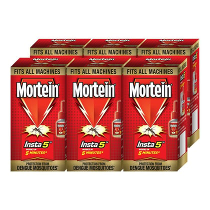 Mortein Insta5 Refill - 35 ml (Pack of 6)