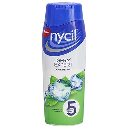 Nycil Cool Herbal Prickly Heat Talcum Powder, 75gm