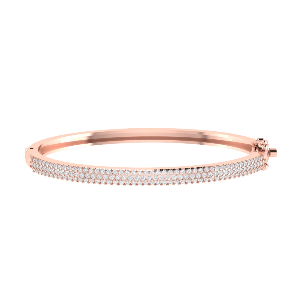 Simple Diamond Bangle