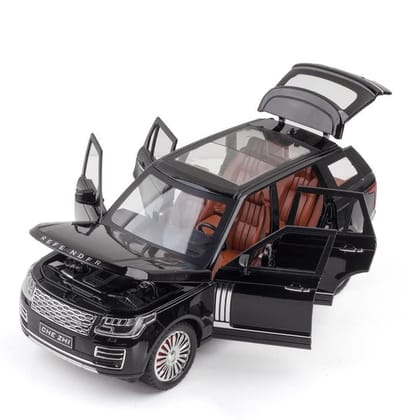 KTRS ENTERPRISE Metal Pull Back Die-cast Car 1:24 Defender Diecast Metal Pullback Toy car with Openable Doors & Light, Music Boys Gifts Toys for Kids(Colors as Per Stock)