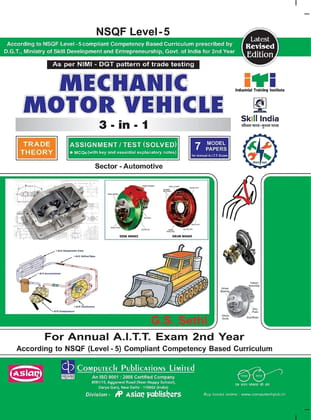 MECH. MOTOR VEH. TH. 3-IN-1 ASST.(SOL) 2ND YR. (NSQF. -5 SYLL.) [Paperback] G.S. Sethi