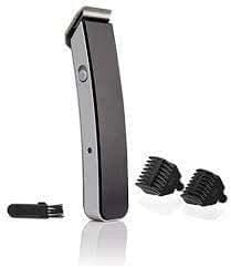 Ali Shipping NS-216 Rechargeable Cordless Beard Trimmer for Men, Black