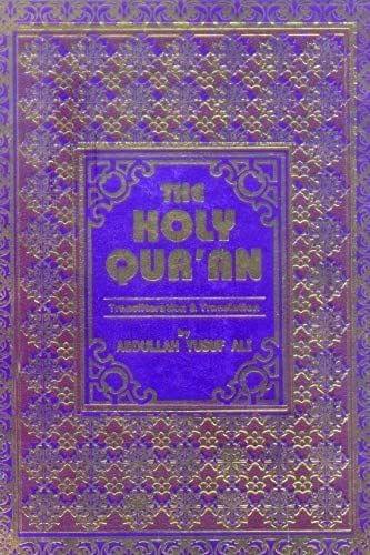 The Holy Quran Arabic Translation & Transliteration (AP) (Size: 18.5 x 24.5) [Hardcover] Abdullah Yusuf Ali [Hardcover] Abdullah Yusuf Ali