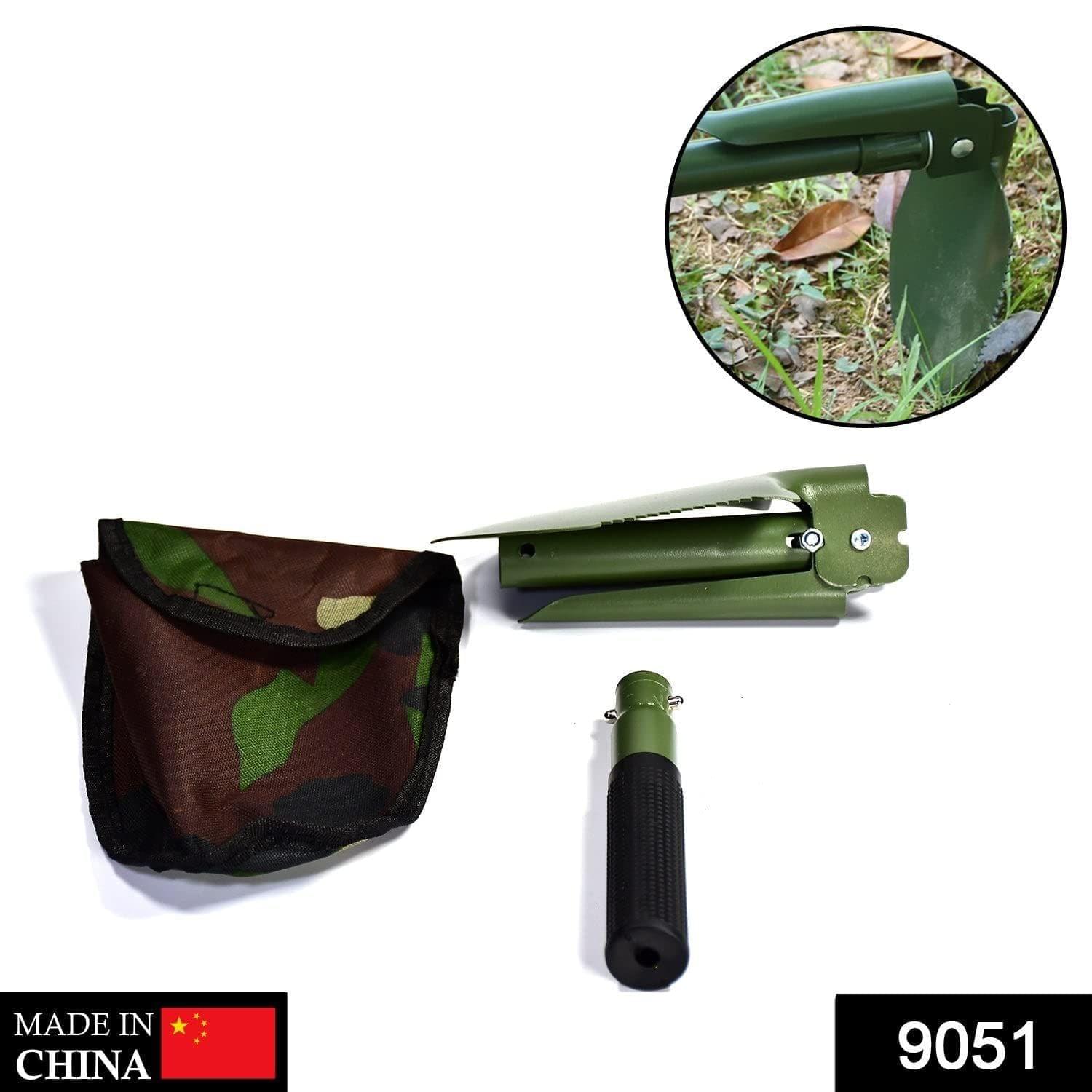 Store4hope Portable Camping Hiking Garden Mini Folding Shovel with Case