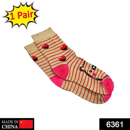 Store4hope- 1PAIR SOCKS PRINTED TRENDY MULTIPLE DESIGNER SOCKS