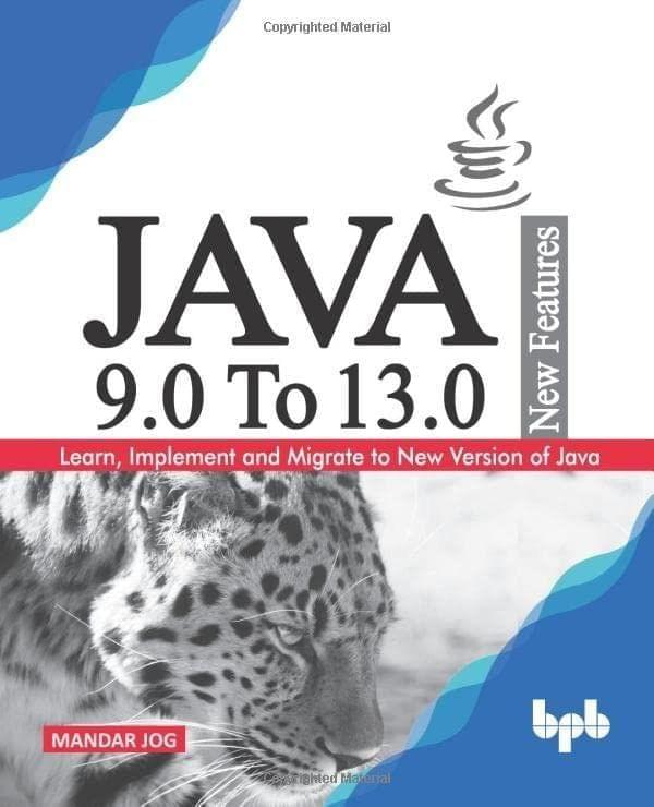 Java 9.0 to 13.0 New Features [Paperback] Mandar Jog