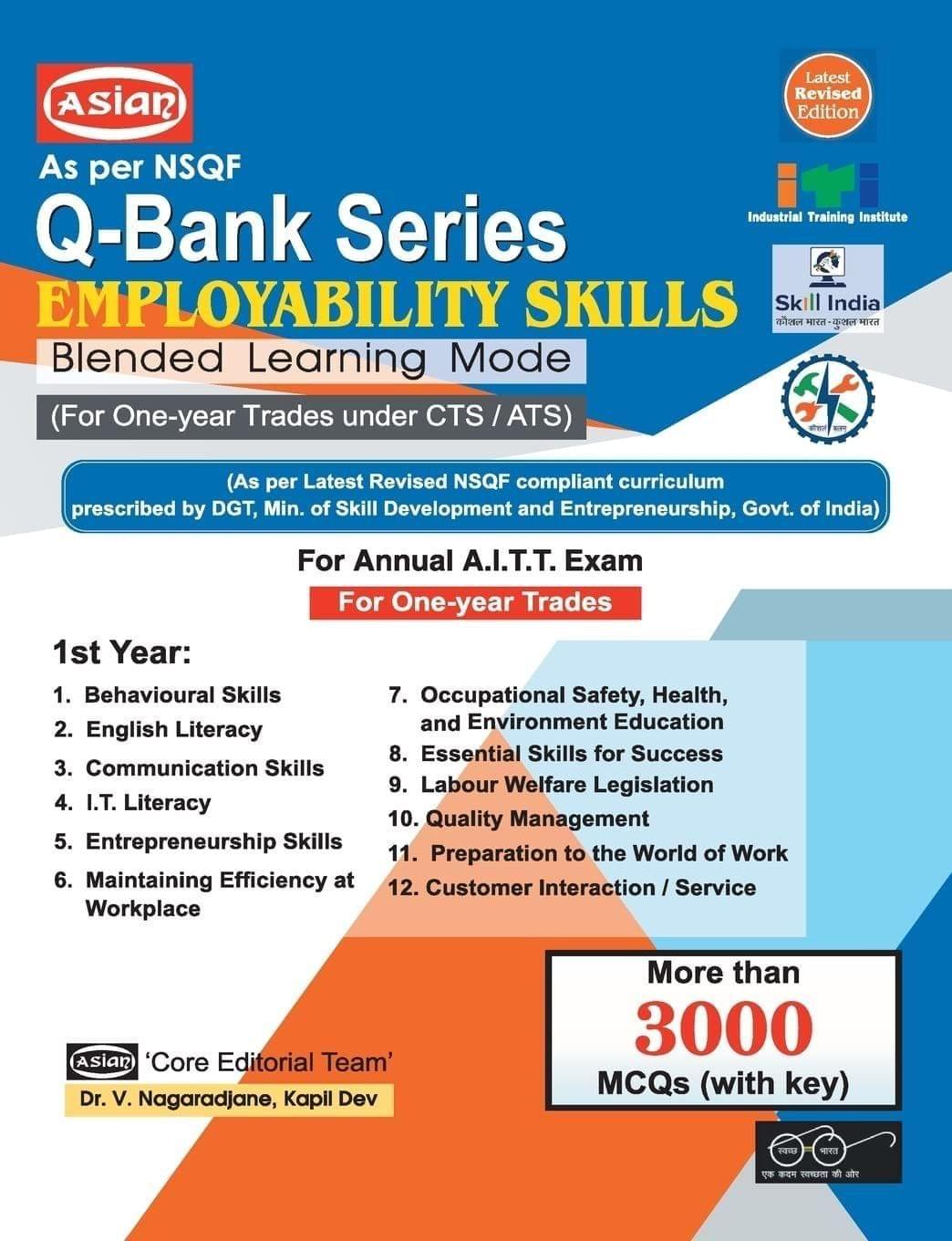 Employability Skills Q-Bank (NSQF 3/4/5) V. Nagaradjane & Kapil Dev