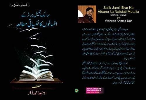 Salik Jamil Brar Ka Afsano Ka Nafsiati Mutalia [Hardcover] Waheed Ahmad Dar [Hardcover] Waheed Ahmad Dar
