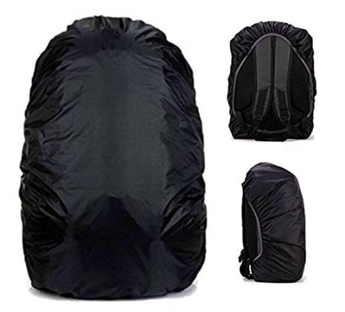 Store 4 Hope Nylon Rain & Dust Cover for Backpack 100% Waterproof (30-40 litres, Black)