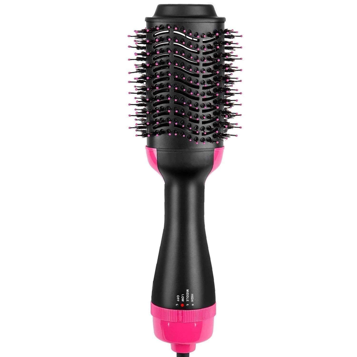 Store 4 Hope One-Step Hair Dryer and Volumizer Hot Air Brush, Pink