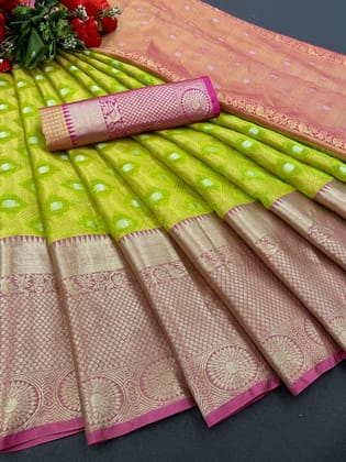 Carolina Blue Soft Silk Pattu Saree – Esmerize