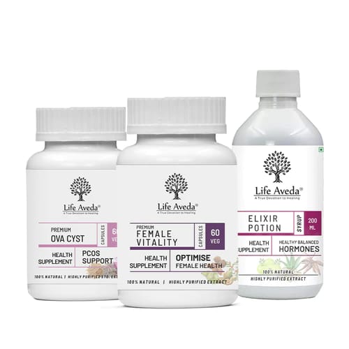 PCOS/PCOD Relief Pack ( Pack of 3 )