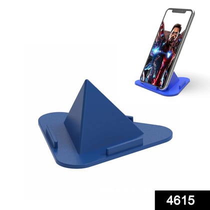 URBAN CREW Pyramid Mobile Stand with 3 Different Inclined Angles and Holder for Online Class Kids, Students Multi Purpose Dashboard Desk Watching Video & Movies Plastic Best Smartphone Grip (1 PC)