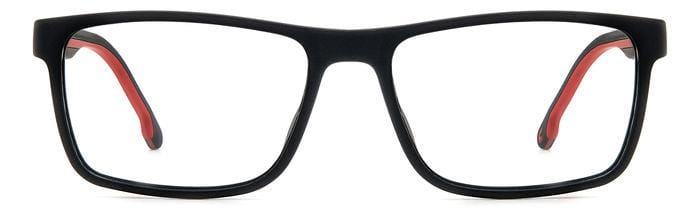 Carrera 6641 Eyeglass Frames - Matte Black Crystal red  Frame