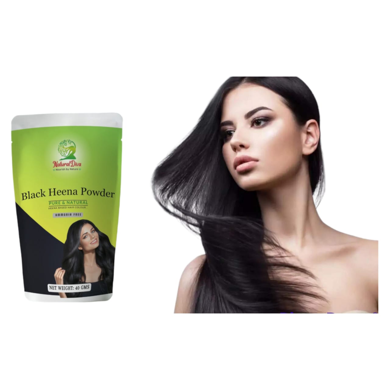 Natural Diva black heena powder