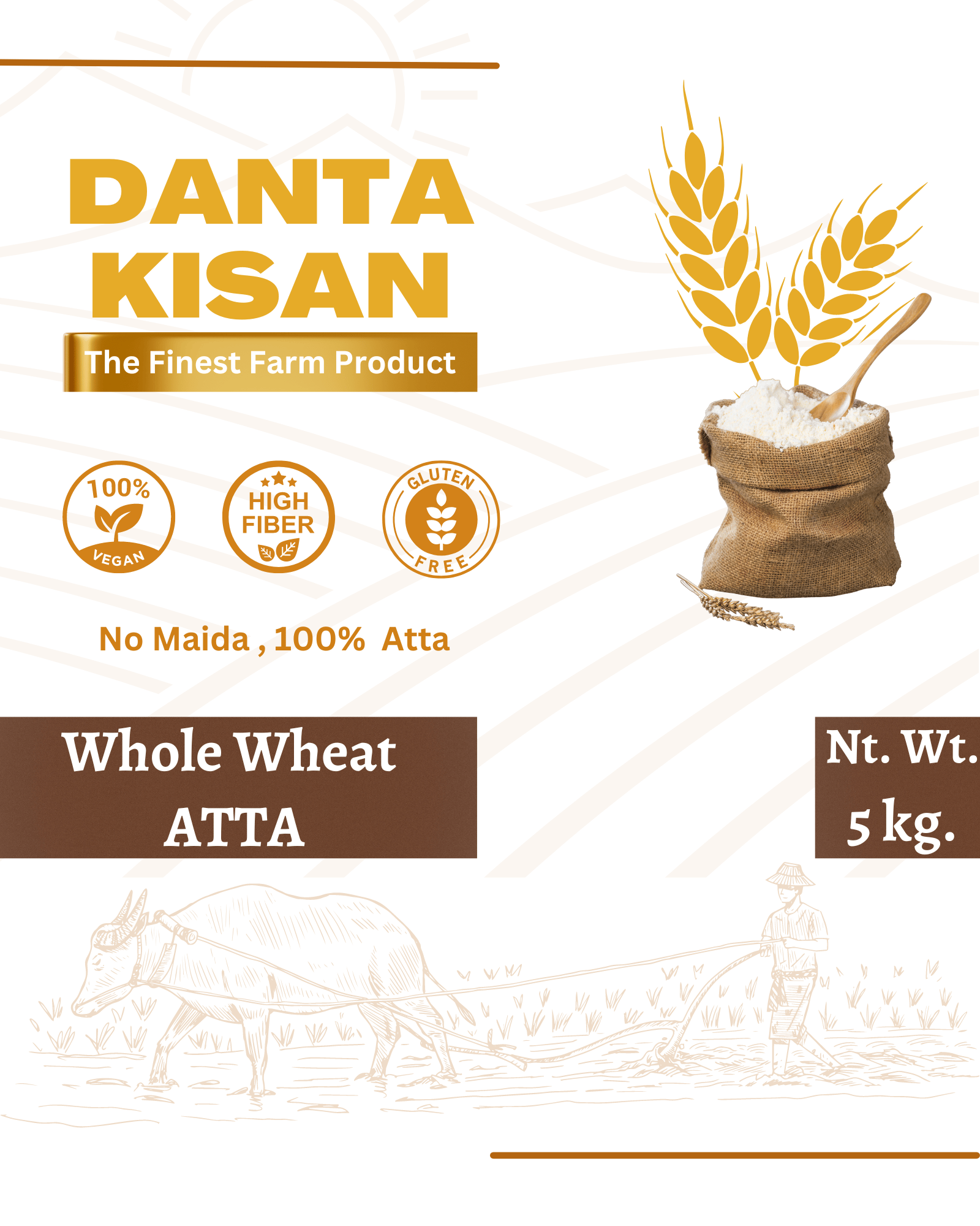 Danta Kisan Premium Wheat Flour