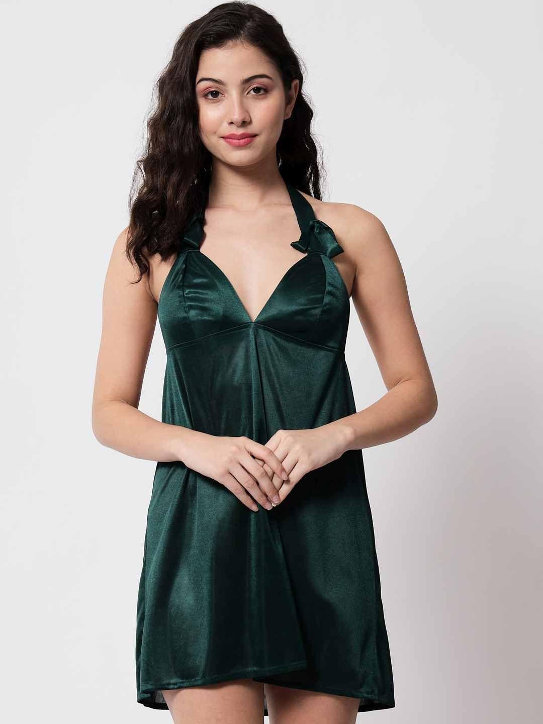 Buy Clovia 3 Pieces Nightdress Set COMBNS085O - Nightdress for Women  8637901 | Myntra