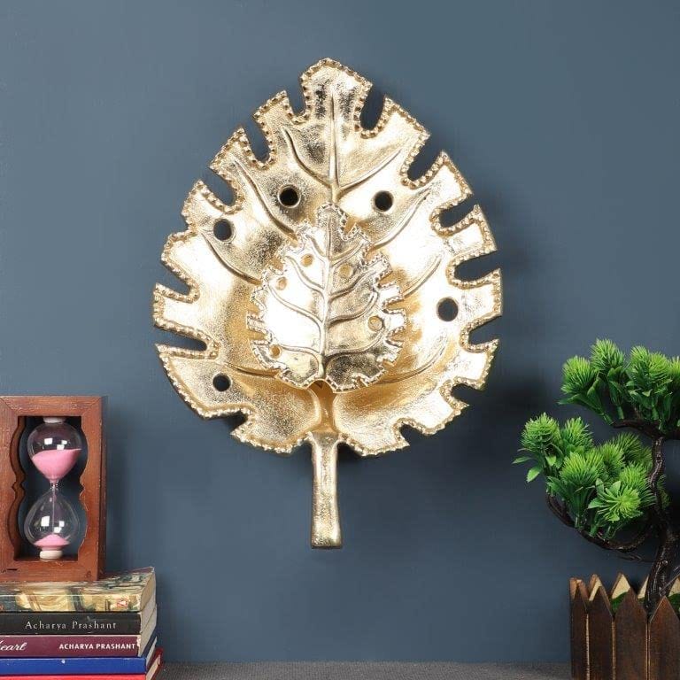 ELIANTE Metal Wall Light Golden for Living Room, Bedroom, Dining Room, Kitchen