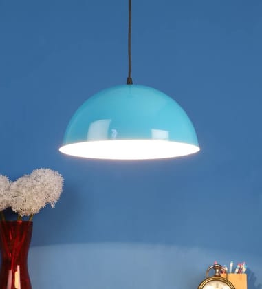 ELIANTE Metal Hanging Light Blue for Living Room, Bedroom, Dining Room, Kitchen