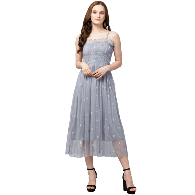 Buy Indian Latest Grey Gown For Girls & Women Online at Ethnic Plus