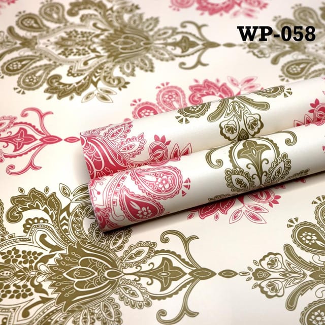 HERITAGE Nonwoven wallpaper with floral pattern By Komar