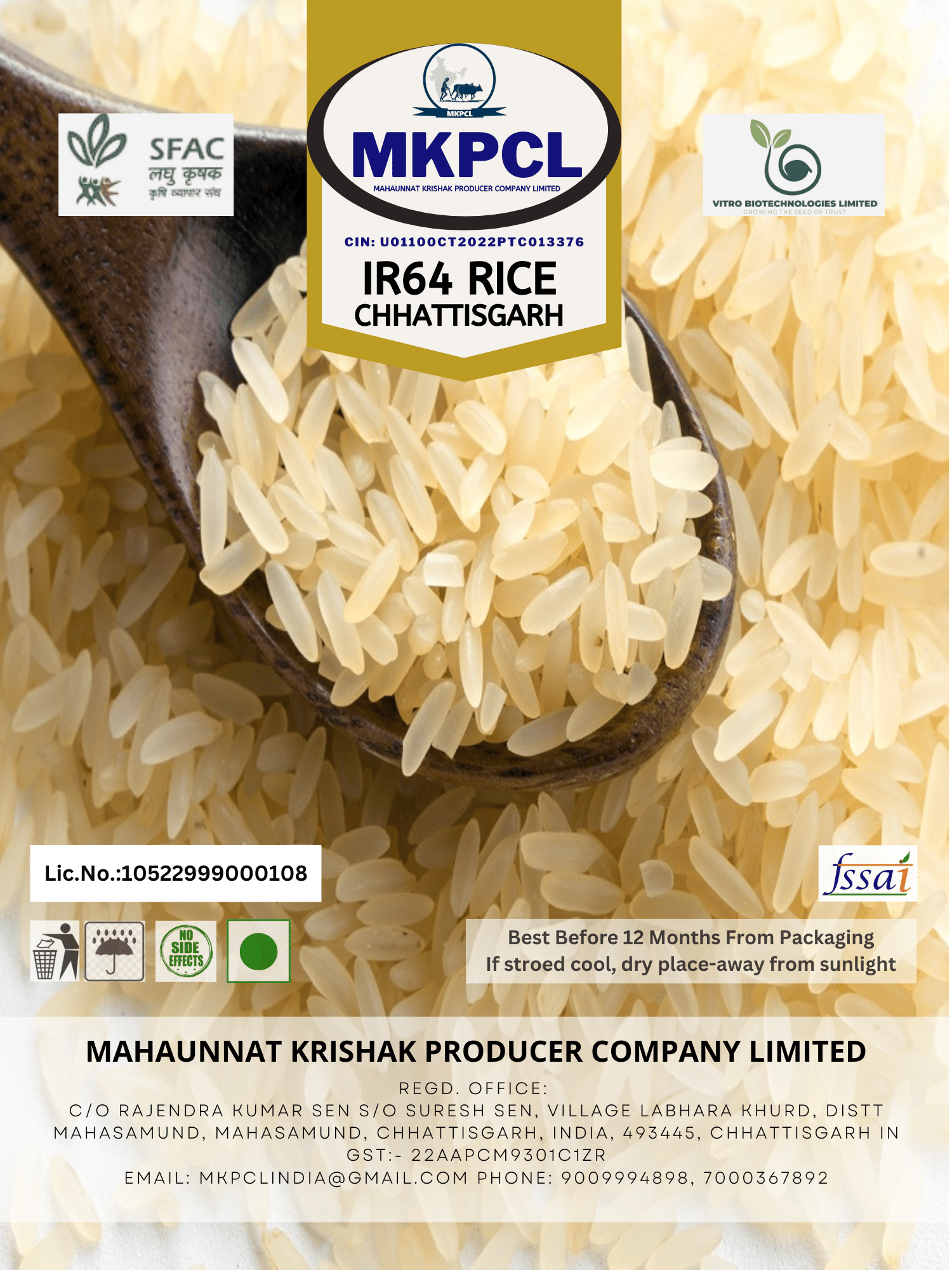 IR64 PARBOILED RICE