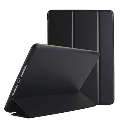 LIRAMARK Rebel Series Back Cover Case Compatible with Apple iPad 9/8/7 Generation 10.2 inch (2021,2020, 2019) - Black