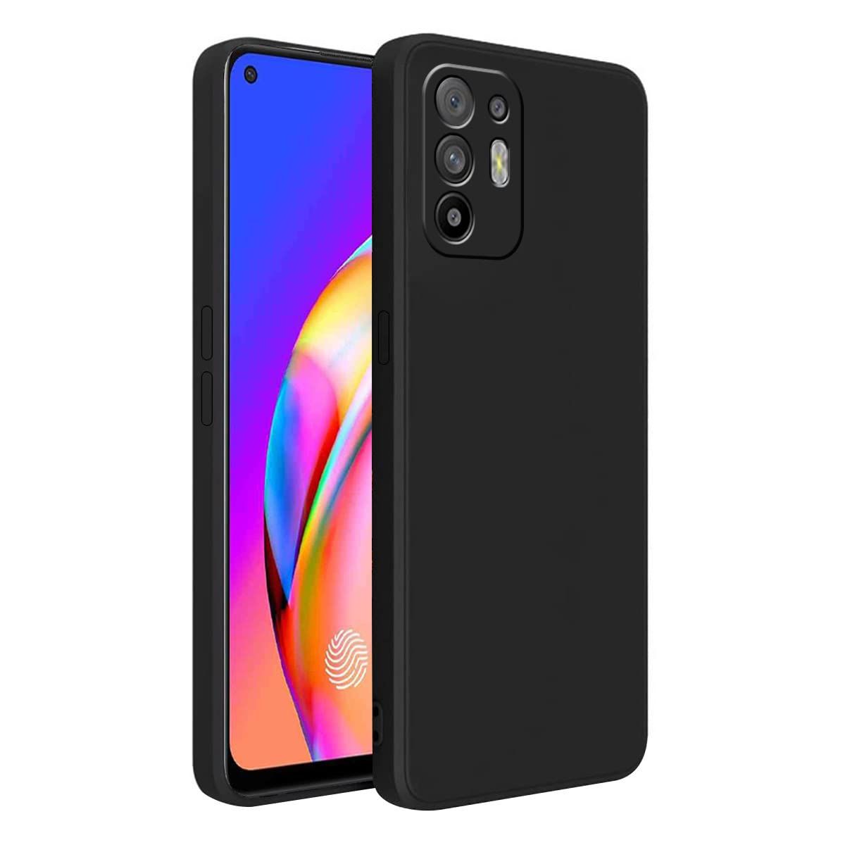 LIRAMARK Silicone Soft Back Cover Case for Oppo F19 Pro Plus 5G