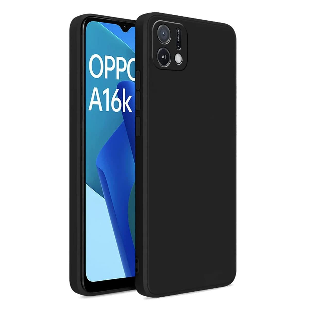 LIRAMARK Silicone Soft Back Cover Case for Oppo A16K | A16e