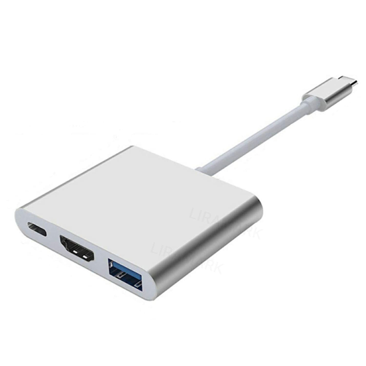 LIRAMARK USB C to HDMI Multiport Adapter with USB 3.0 PD Charging