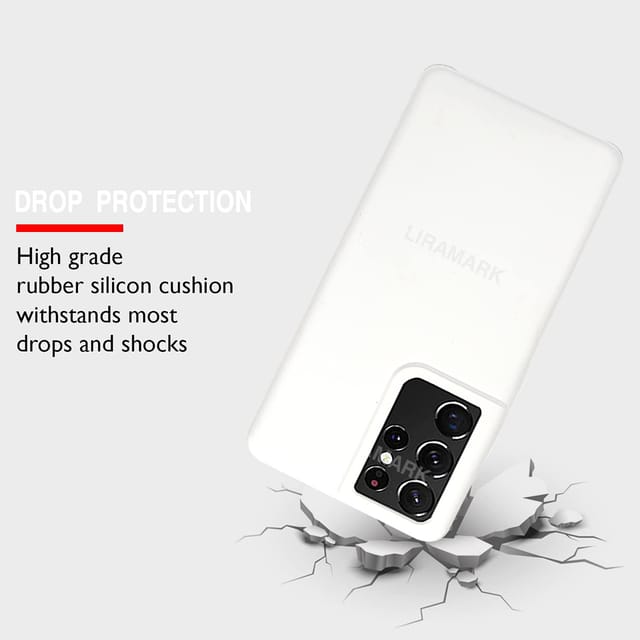 Buy LIRAMARK Silicone Soft Back Cover Case for Samsung Galaxy S21