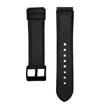 LIRAMARK 22mm Quick Release Leather with Inside Soft Silicone Watch Band Silicone Leather Series Watch Strap for Watches