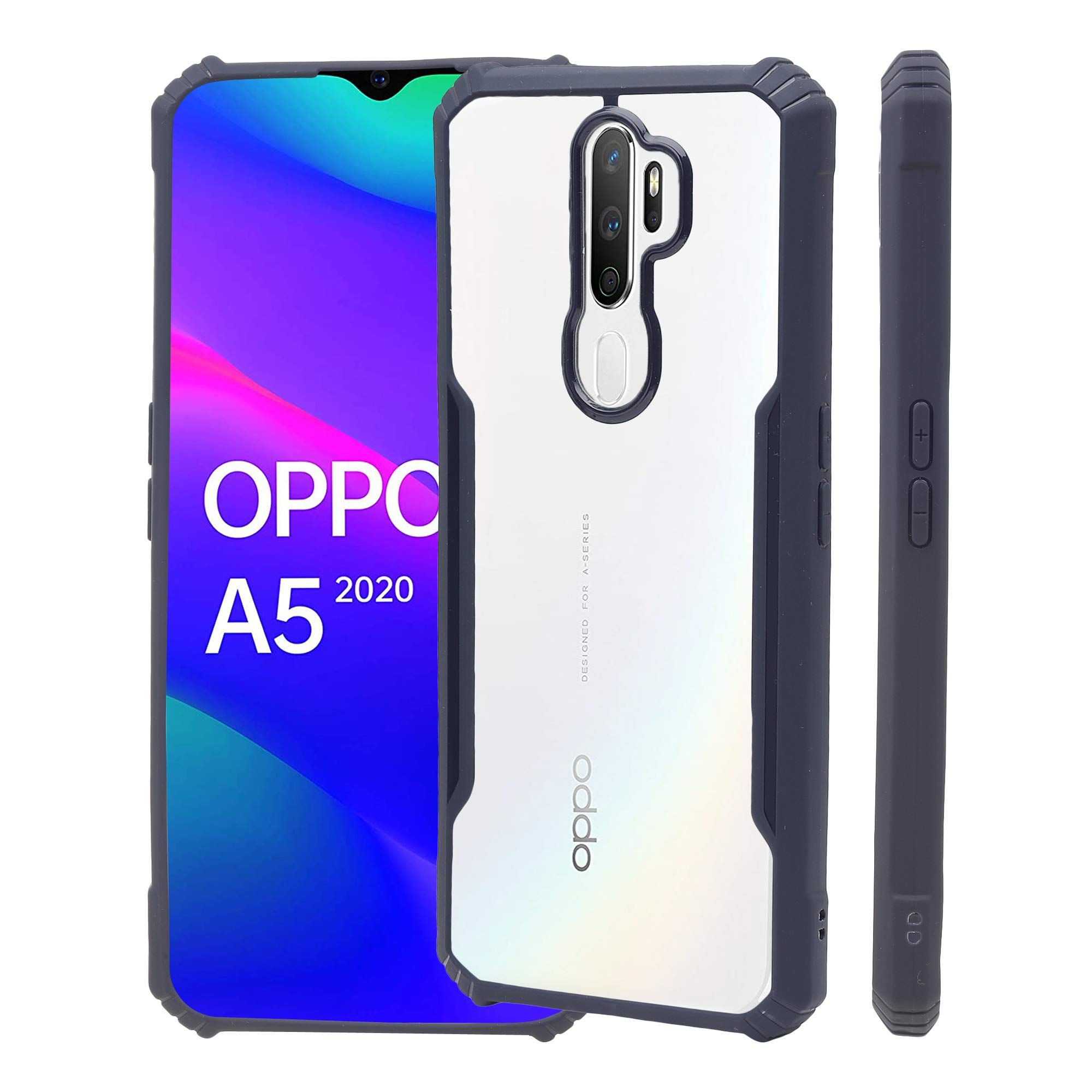 oppo a5 2020 transparent back cover