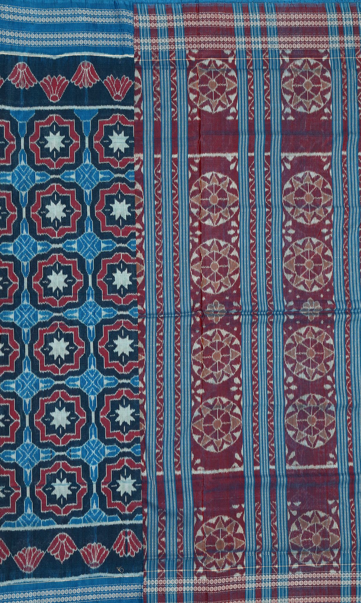 Chakra Tara rupa sambalpuri saree