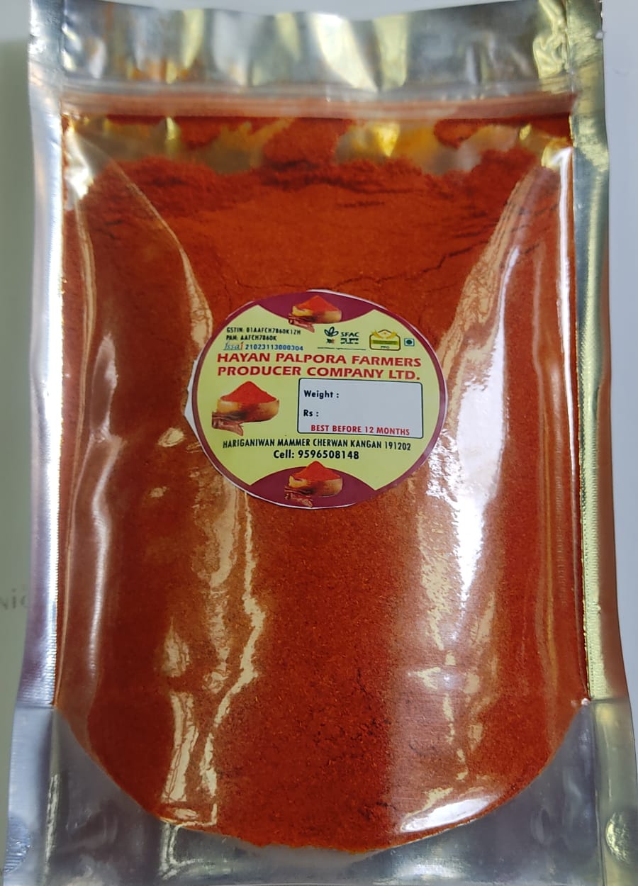 Kashmiri Organic Chilli powder (1 kg)