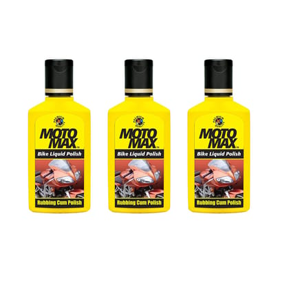 MotoMax Bike Liquid Polish 50 ml - 3 Nos (150 ml)