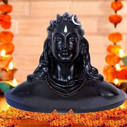 adiyogi Idol/Lord Shiva Idol for cardashboard|Small showpieces for Home décor| car Statue for Dashboard| god Idols|god Idols for Gifting|Statues for Living Room|