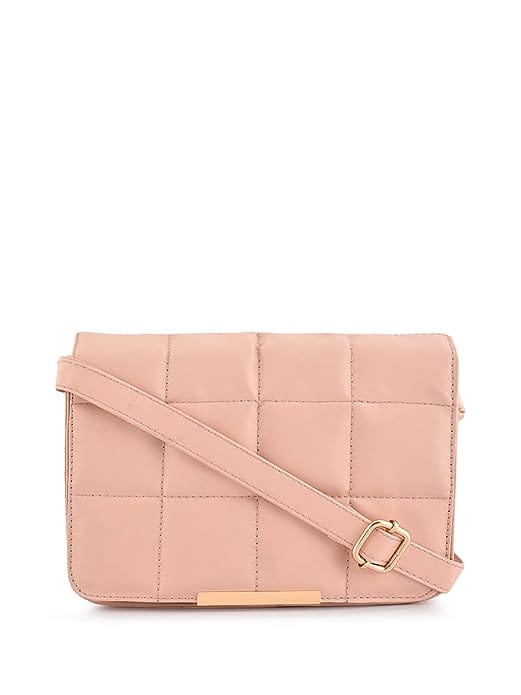 Lychee bags women Pu Pink Sling Bag